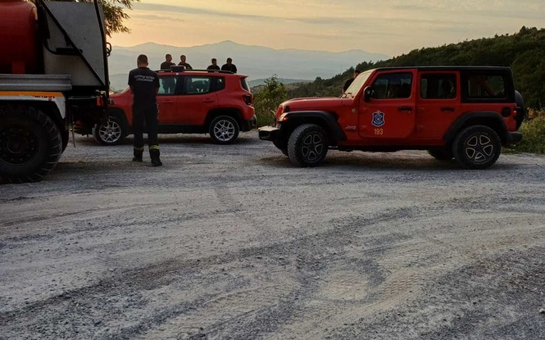 ДВД Шајкаш ангажован у гашењу пожара у општини Рашка